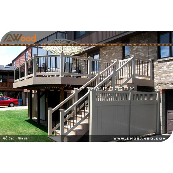 Lan can, tay vịn K11