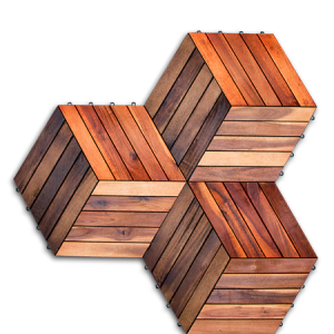 Vỉ Gỗ Tràm Bông Vàng 3D