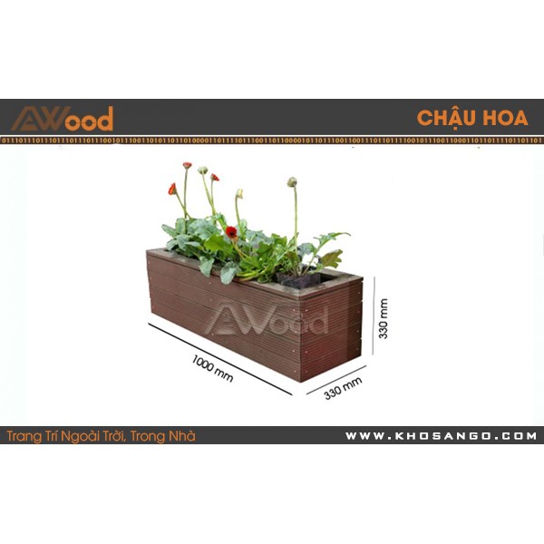 Chậu hoa ngoài trời CH162-3