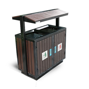 Thùng rác ngoài trời TRD02-GI