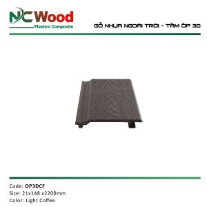 Tấm ốp gỗ nhựa 3D NC Wood OP3DCF