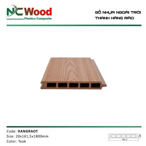 Thanh hàng rào NC Wood – HANGRAOT