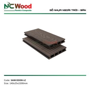 Sàn gỗ nhựa NC Wood vân 3D – SANV3DDB-LC
