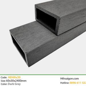 Lam Gỗ Nhựa TPWood HD30x60 Dark Grey