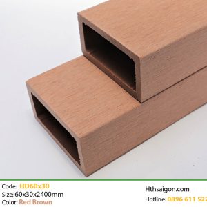 Lam Gỗ Nhựa TPWood HD30x60 Red Brown