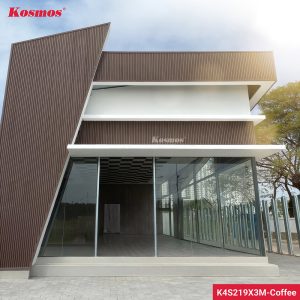 Lam sóng gỗ nhựa K4S219X3M Coffee
