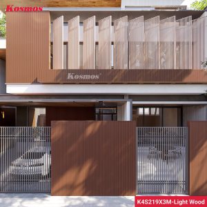 Lam sóng gỗ nhựa K4S219X3M Light Wood