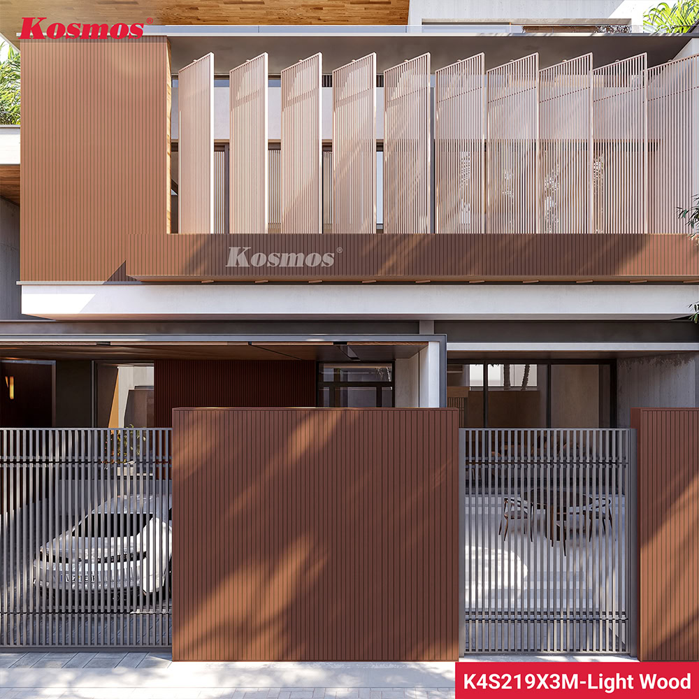 Lam sóng gỗ nhựa K4S219X3M Light Wood