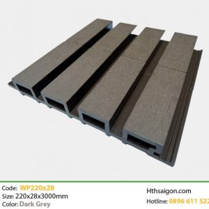 Lam Sóng Ngoài Trời W220x28 Darkgrey