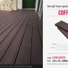 Sàn gỗ nhựa 1 lớp Galawood vân 3D - Coffee