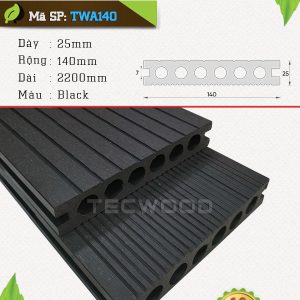 Sàn gỗ nhựa TecWood TWA140 Black