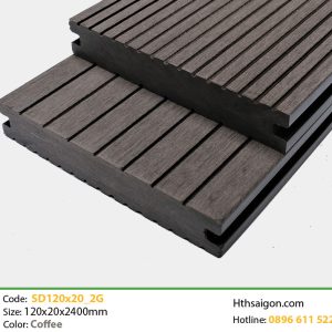 Sàn Gỗ Nhựa TPWood SD120x20-2G Coffee