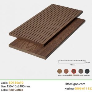 Gỗ Nhựa TPWood SD150x10 Red Coffee