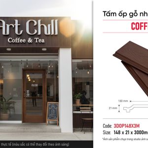 Tấm ốp vân 3D 3DOP148X3M Coffee