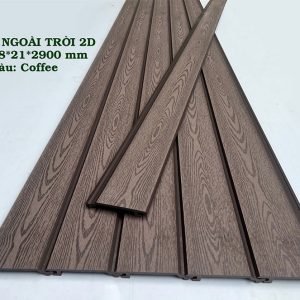 Tấm Ốp Gỗ Nhựa 2D HTWood Coffee