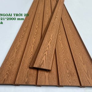 Tấm Ốp Gỗ Nhựa 2D HTWood Teak