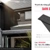 Thanh đa năng gỗ nhựa 1 lớp Kosmos OP142X3M Dark Grey