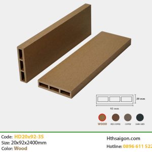 Lam Gỗ Nhựa TPWood HD20x92 Wood