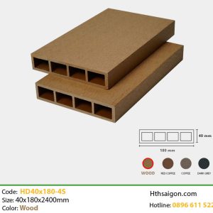 Lam Gỗ Nhựa TPWood HD40x180 Wood