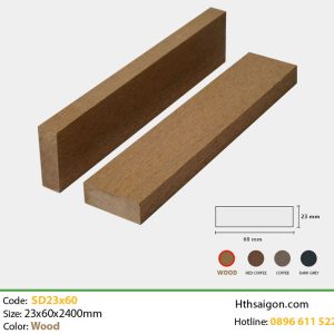 Lam Gỗ Nhựa TPWood SD23x60 Wood