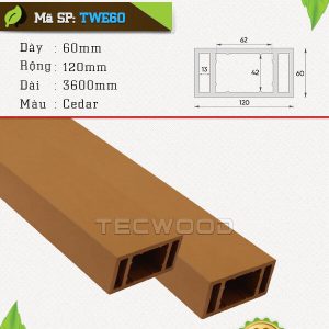 Thanh lam TecWood TWE60-Cedar