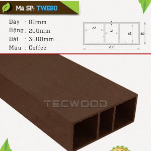Thanh lam TecWood TWE80-Coffee