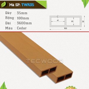 Thanh lam TecWood TWR35-Cedar