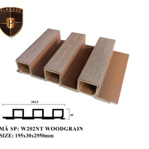 Tấm ốp tường ngoài trời W202NT - G03 Woodgrain